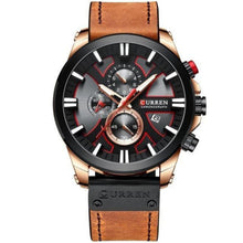 Cargar imagen en el visor de la galería, RELOJ CLÁSICO PARA HOMBRE CURREN 8346 KREC831911 - CAFÉ