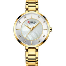 Cargar imagen en el visor de la galería, RELOJ PARA MUJER CURREN 9051 KREC6118 - DORADO