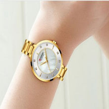 Cargar imagen en el visor de la galería, RELOJ PARA MUJER CURREN 9051 KREC6118 - DORADO