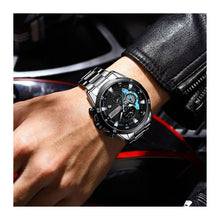 Cargar imagen en el visor de la galería, RELOJ PARA HOMBRE CURREN 8402 KRED391901 - PLATEADO