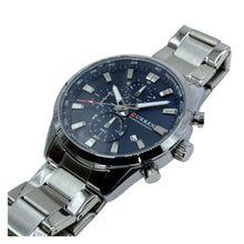 Cargar imagen en el visor de la galería, RELOJ PARA HOMBRE CURREN 8445 KRED8601 - PLATEADO