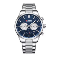 Cargar imagen en el visor de la galería, RELOJ PARA HOMBRE CURREN 8446 KRED8902 - PLATEADO
