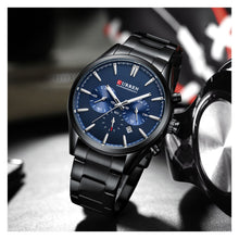 Cargar imagen en el visor de la galería, RELOJ PARA HOMBRE CURREN 8446 KRED8903 - NEGRO