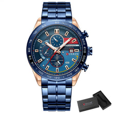 Cargar imagen en el visor de la galería, RELOJ PARA HOMBRE CURREN 8410 KRED532003 - AZUL