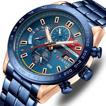 Cargar imagen en el visor de la galería, RELOJ PARA HOMBRE CURREN 8410 KRED532003 - AZUL