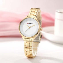Cargar imagen en el visor de la galería, RELOJ PARA MUJER CURREN 9015 KREB691802 - DORADO