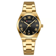 Cargar imagen en el visor de la galería, RELOJ PARA MUJER CURREN 9095 KREE1403 - DORADO