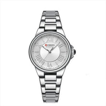 Cargar imagen en el visor de la galería, RELOJ PARA MUJER CURREN 9091 KREE0102 - PLATEADO