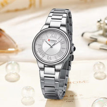 Cargar imagen en el visor de la galería, RELOJ PARA MUJER CURREN 9091 KREE0102 - PLATEADO