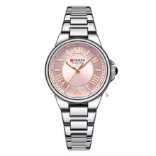 Cargar imagen en el visor de la galería, RELOJ PARA MUJER CURREN 9091 KREE0101 - PLATEADO