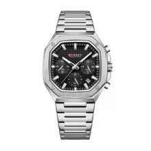 Cargar imagen en el visor de la galería, RELOJ PARA HOMBRE CURREN 8459 KREE0602 - PLATEADO
