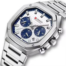 Cargar imagen en el visor de la galería, RELOJ PARA HOMBRE CURREN 8459 KREE0601 - PLATEADO