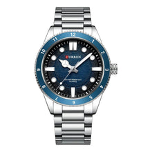 Cargar imagen en el visor de la galería, RELOJ PARA HOMBRE CURREN KRED9603 KRED9603 - PLATEADO
