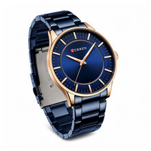 Cargar imagen en el visor de la galería, RELOJ PARA HOMBRE CURREN LUXURY KREC710320 - AZUL