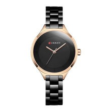 Cargar imagen en el visor de la galería, RELOJ PARA MUJER CURREN 9015 KREB692001 - NEGRO