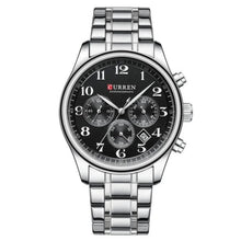 Cargar imagen en el visor de la galería, RELOJ PARA HOMBRE CURREN 8466 KREE2002 - PLATEADO