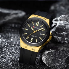 Cargar imagen en el visor de la galería, RELOJ DEPORTIVO PARA HOMBRE CURREN 8467 KREE1905 - NEGRO