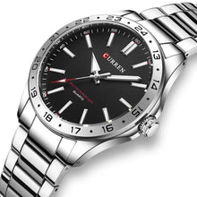 Cargar imagen en el visor de la galería, RELOJ PARA HOMBRE CURREN 8452 KRED9302 - PLATEADO