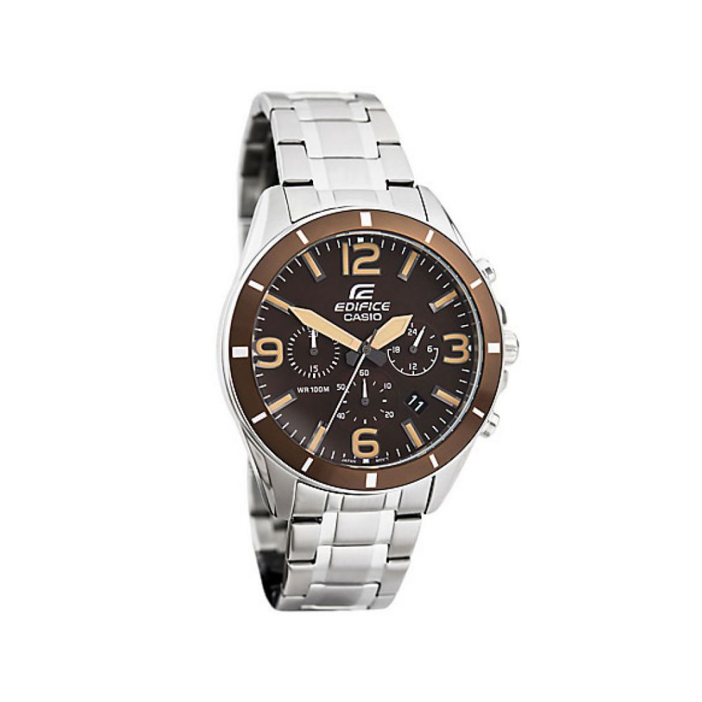 RELOJ PARA HOMBRE CASIO EDIFICE EFR_553D_5BV PLATEADO – Kronotime