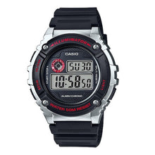 Cargar imagen en el visor de la galería, RELOJ DEPORTIVO PARA HOMBRE CASIO W_216H_1CV - PLATEADO