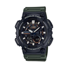 Cargar imagen en el visor de la galería, RELOJ DEPORTIVO PARA HOMBRE CASIO AEQ110W-3AV - NEGRO