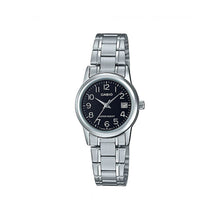 Cargar imagen en el visor de la galería, RELOJ PARA MUJER CASIO LTP-V002D-1B - PLATEADO