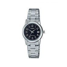 Cargar imagen en el visor de la galería, RELOJ PARA MUJER CASIO LTP-V002D-1B - PLATEADO