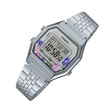 Cargar imagen en el visor de la galería, RELOJ PARA MUJER CASIO LA680WA4C - PLATEADO