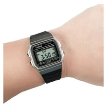 Cargar imagen en el visor de la galería, RELOJ DEPORTIVO PARA HOMBRE CASIO F-91WM-1B - NEGRO