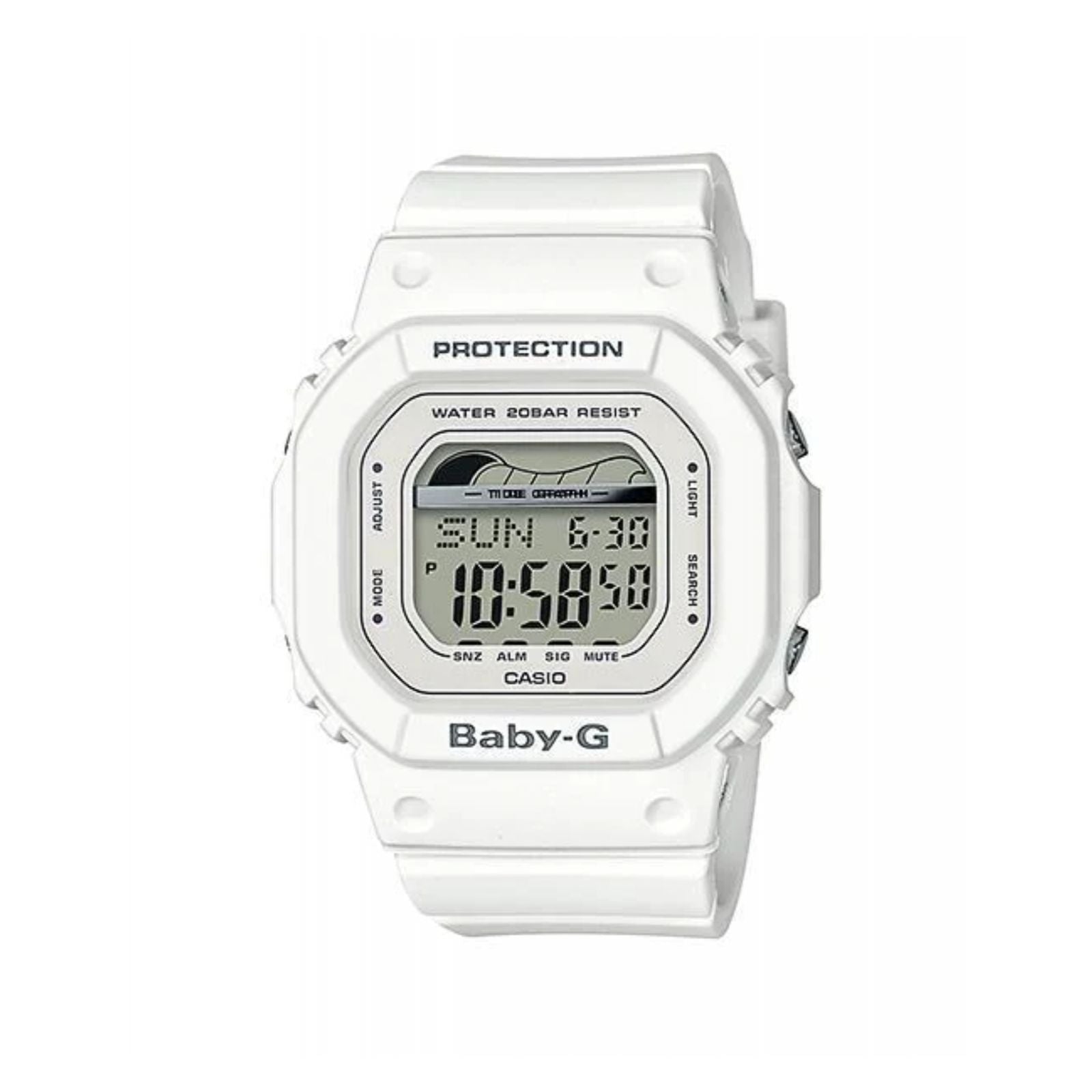 RELOJ DEPORTIVO PARA MUJER G-SHOCK BABY-G BLX-560-7DR BLANCO