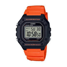 Cargar imagen en el visor de la galería, RELOJ DEPORTIVO PARA UNISEXO CASIO W-218H-4B2V W-218H-4B2V - NARANJA