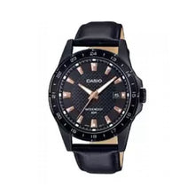 Cargar imagen en el visor de la galería, RELOJ CLÁSICO PARA HOMBRE CASIO MTP1290BL-1A2VDF - NEGRO