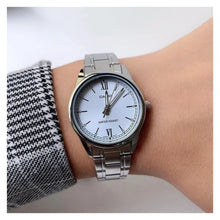 Cargar imagen en el visor de la galería, RELOJ PARA MUJER CASIO CASIO LTP-V005D-2B3UDF - PLATEADO
