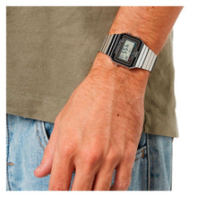 Cargar imagen en el visor de la galería, RELOJ PARA UNISEXO CASIO A-700W-1A - PLATEADO
