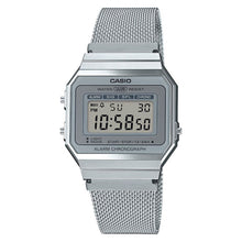 Cargar imagen en el visor de la galería, RELOJ PARA UNISEXO CASIO A700WM7ADF A700WM7ADF - PLATEADO