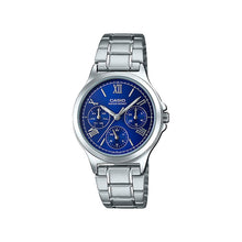 Cargar imagen en el visor de la galería, RELOJ PARA HOMBRE CASIO MTPV300D-2AUDF - PLATEADO