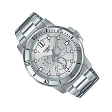 Cargar imagen en el visor de la galería, RELOJ PARA UNISEXO CASIO MTPVD300D-7EUDF - PLATEADO