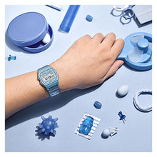 Cargar imagen en el visor de la galería, RELOJ DEPORTIVO PARA UNISEXO CASIO F91WS-2DF F91WS-2DF - AZUL