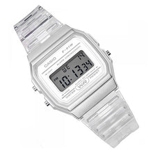 Cargar imagen en el visor de la galería, RELOJ DEPORTIVO PARA MUJER CASIO - F-91WS-7 - TRANSPARENTE