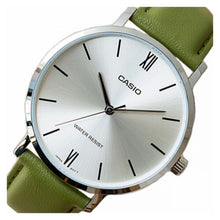 Cargar imagen en el visor de la galería, RELOJ CLÁSICO PARA MUJER CASIO CASIO MTP-VT01L-3BUDF - VERDE