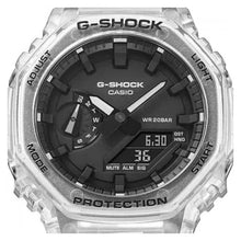 Cargar imagen en el visor de la galería, RELOJ DEPORTIVO PARA HOMBRE G-SHOCK GA-2100 GA2100SKE-7ADR - TRANSPARENTE