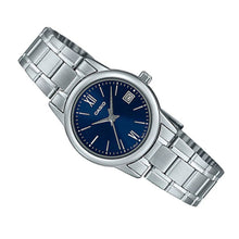 Cargar imagen en el visor de la galería, RELOJ PARA MUJER CASIO - LTPV002D-2B3UDF - PLATEADO