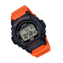 Cargar imagen en el visor de la galería, RELOJ DEPORTIVO PARA HOMBRE CASIO ILUMINATOR W-219H-4AVDF - NARANJA