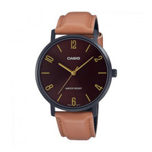 Cargar imagen en el visor de la galería, RELOJ CLÁSICO PARA HOMBRE CASIO CASIO MTP-VT01BL-5BUDF - MARRÓN