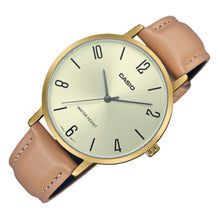 Cargar imagen en el visor de la galería, RELOJ CLÁSICO PARA MUJER CASIO LTPVT01GL-9B2UDF - BEIGE