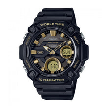 Cargar imagen en el visor de la galería, RELOJ DEPORTIVO PARA HOMBRE CASIO AEQ-120W AEQ-120W-9AVDF - NEGRO