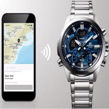 Cargar imagen en el visor de la galería, RELOJ PARA HOMBRE CASIO EDIFICE ECB30D-2ADF - PLATEADO