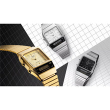 Cargar imagen en el visor de la galería, RELOJ PARA HOMBRE CASIO VINTAGE AQ-800E-1ADF - PLATEADO