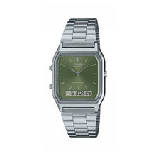 Cargar imagen en el visor de la galería, RELOJ PARA UNISEXO CASIO VINTAGE AQ-230A-3AMQYDF - PLATEADO
