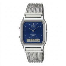Cargar imagen en el visor de la galería, RELOJ PARA HOMBRE CASIO VINTAGE AQ-230EGG-3ADF - PLATEADO